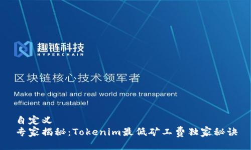自定义  
专家揭秘：Tokenim最低矿工费独家秘诀