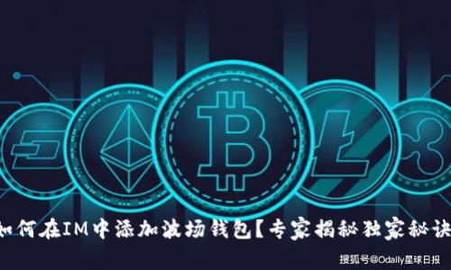 如何在IM中添加波场钱包？专家揭秘独家秘诀！