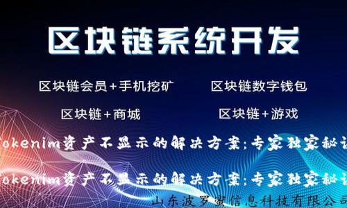 Tokenim资产不显示的解决方案：专家独家秘诀

Tokenim资产不显示的解决方案：专家独家秘诀