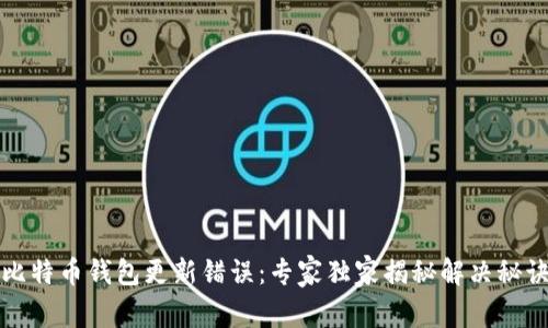 比特币钱包更新错误：专家独家揭秘解决秘诀
