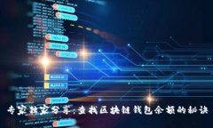 专家独家分享：查找区块