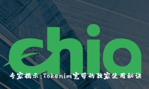 专家揭示：Tokenim宽带的独家使用秘诀
